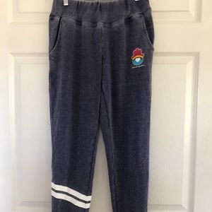 Spiritual Gangster Distressed Navy Jogger